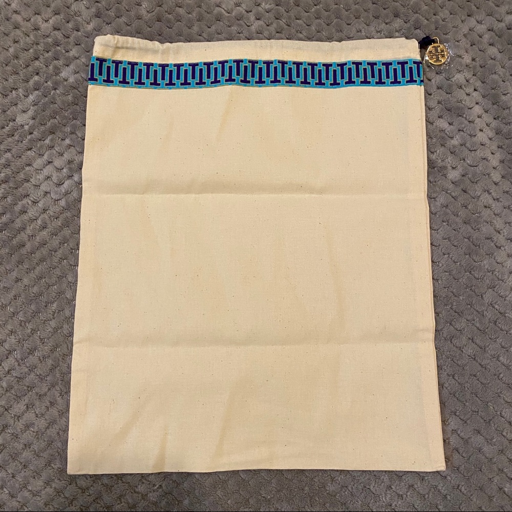 Tory Burch Dust Bag - Purple/ Teal Design